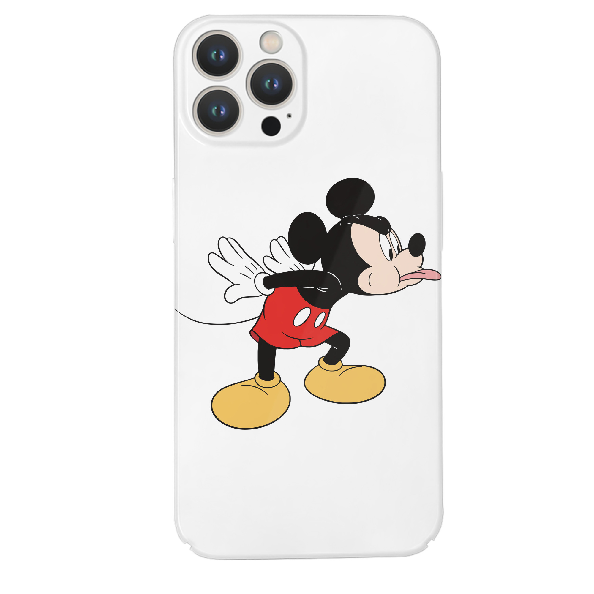 （画像用） ミッキーマウス Mickey Mouse 【iPhone 14シリーズ対応】ハードケース